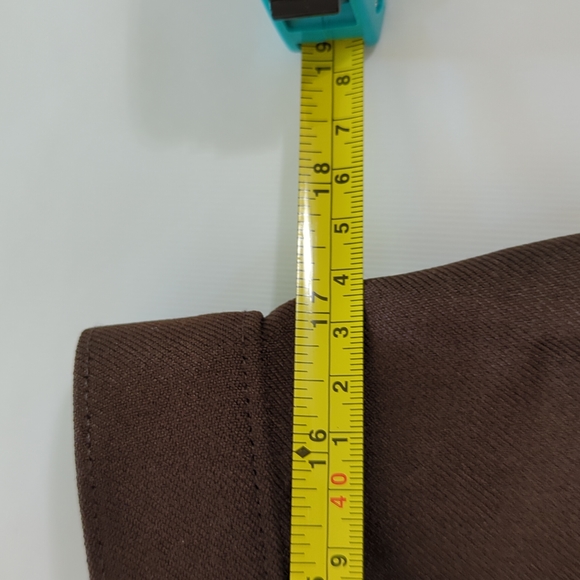 Ladies Alia Petite Brown Pants US Size 14 - Picture 5 of 6